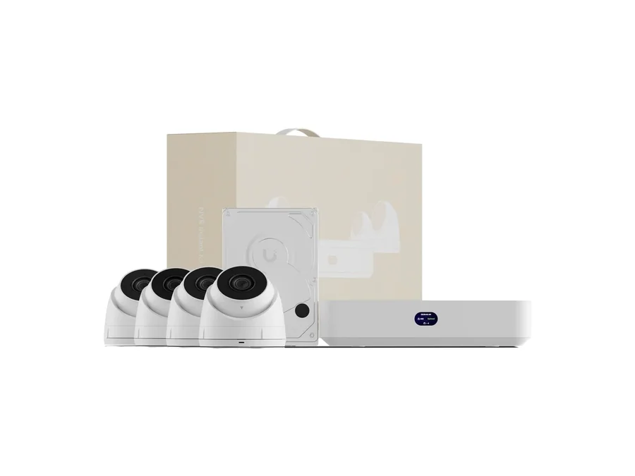 UniFi Network Video Recorder Instant Kit (NVR + 4 kameraa) – Ubiquiti valvontakamera