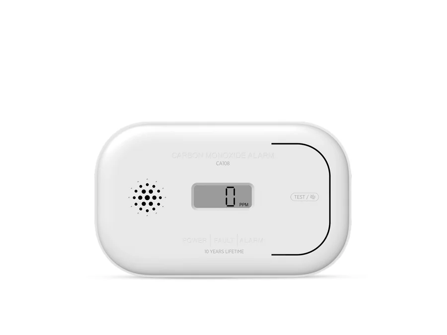 CA108 häkävaroitin LCD-näytöllä – Housegard paloturvalaite