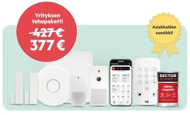 Sector Alarm Yrityksen Tehopaketti – Sector Alarm Oy
